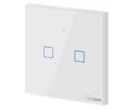 Sonoff Dotykowy Włącznik T1 EU TX (WiFi+RF433 2-kanałowy) - 524640 - zdjęcie 2